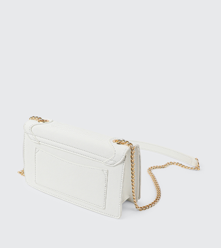 Textured Convertible Crossbody Bag