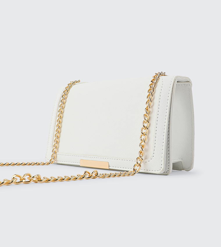 Textured Convertible Crossbody Bag