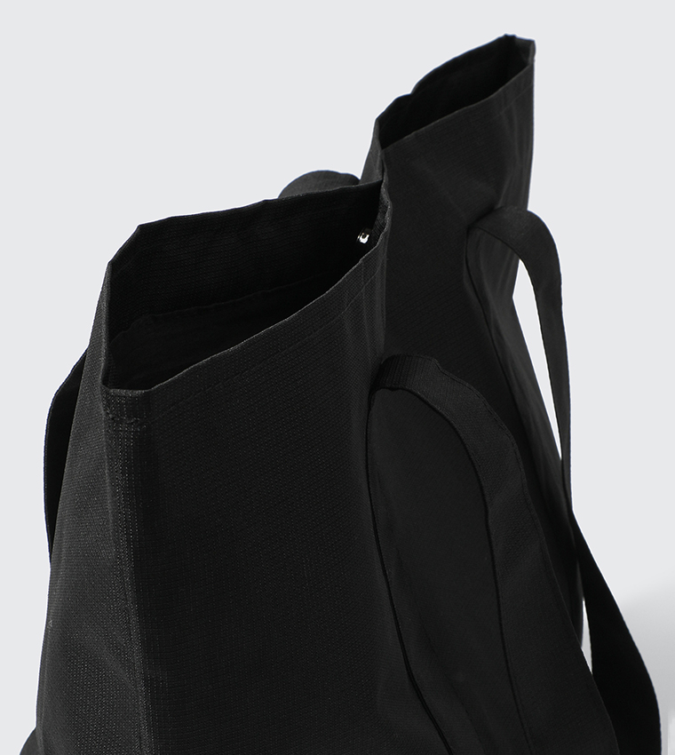 Solid Canvas Tote Bag