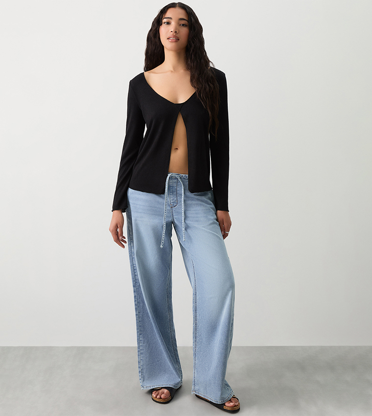 كارديجان بأكمام طويلة 