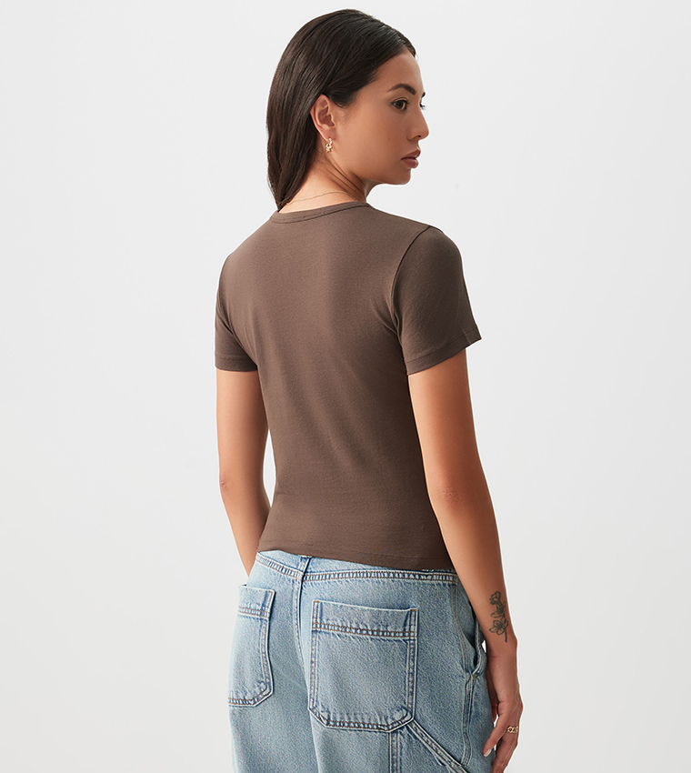 Solid Short Sleeves T-Shirt