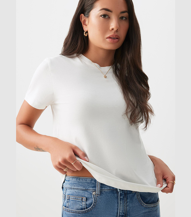 Solid Short Sleeves T-Shirt