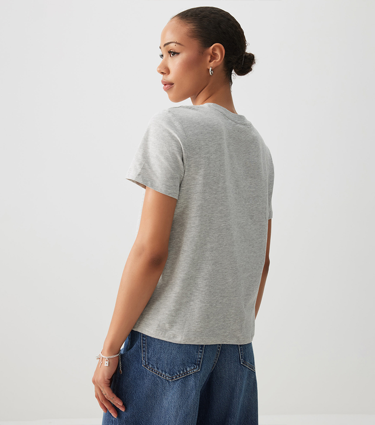 Solid Short Sleeves T-Shirt