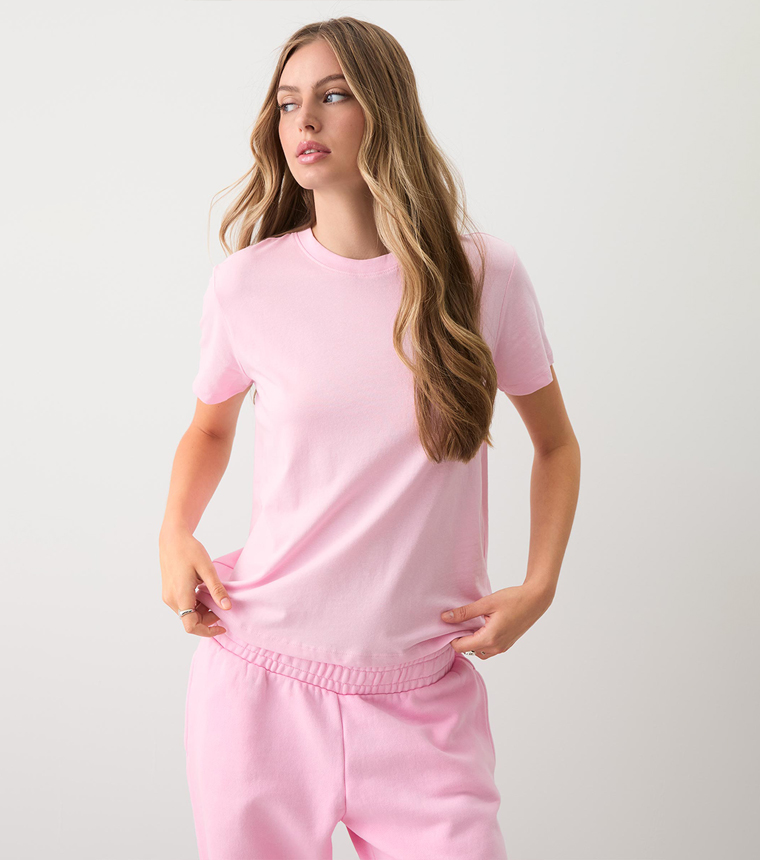 Solid Short Sleeves T-Shirt