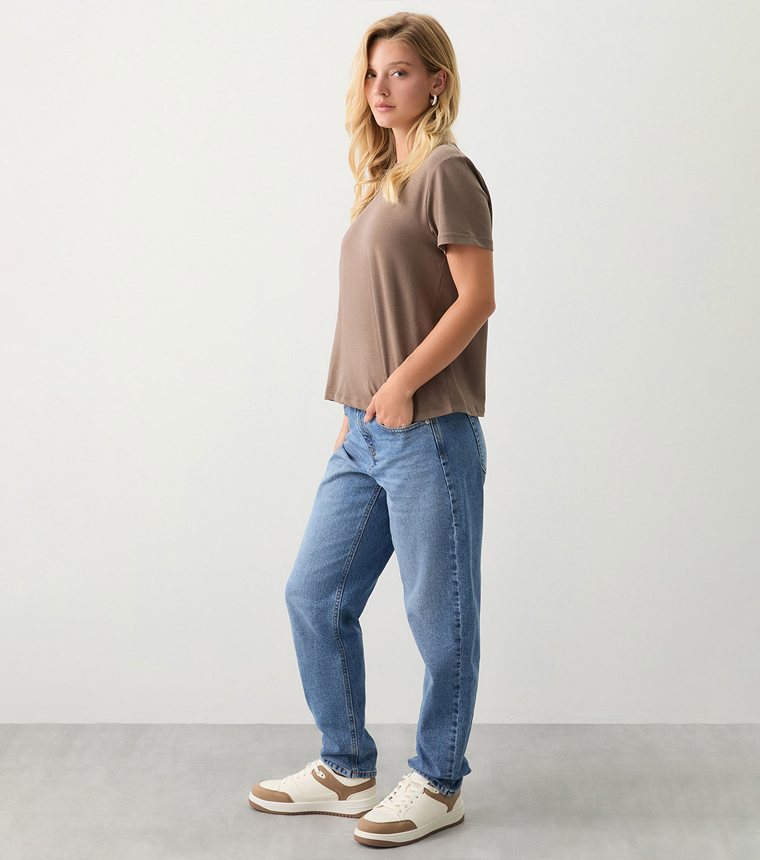 Solid Short Sleeves T-Shirt