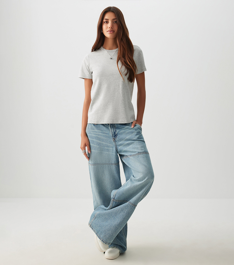 Solid Short Sleeves T-Shirt