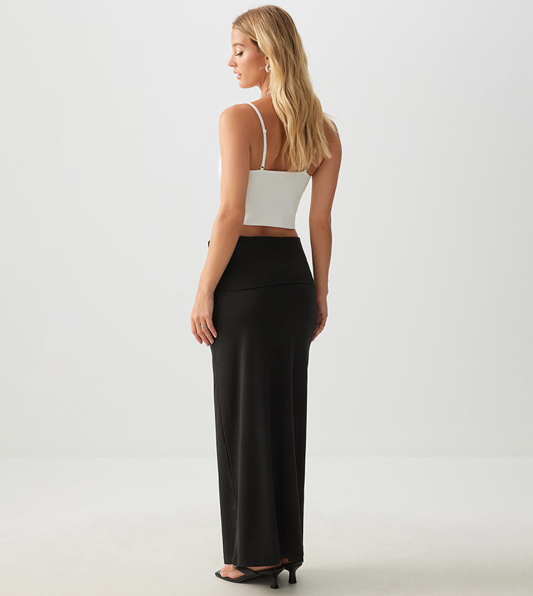 Two-Way Super Soft Maxi Skirt
