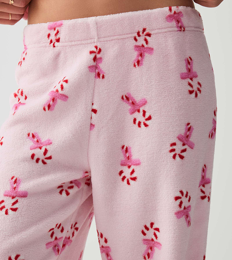 SUNDAYSOFT Printed Flared Pyjama Pants