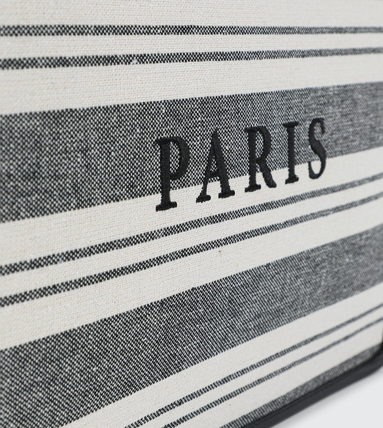 Striped Tote Bag