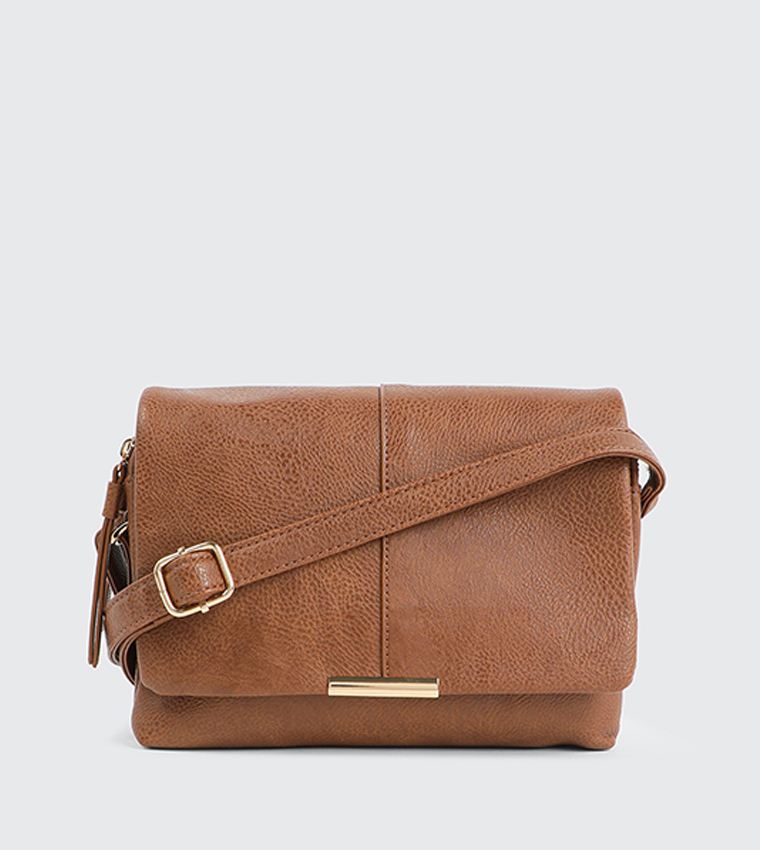 Textured Crossbody Bag