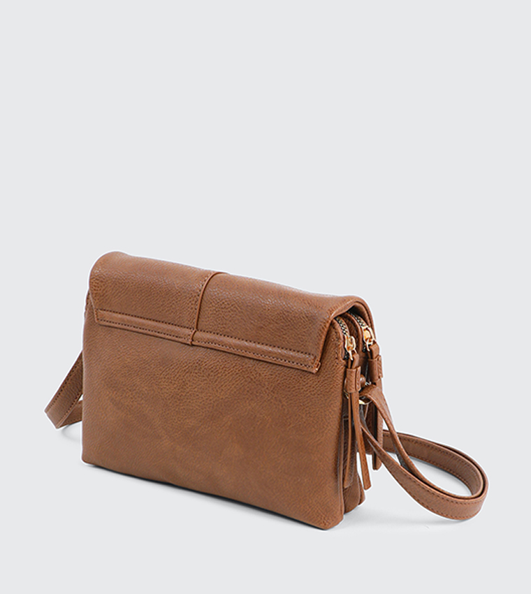 Textured Crossbody Bag