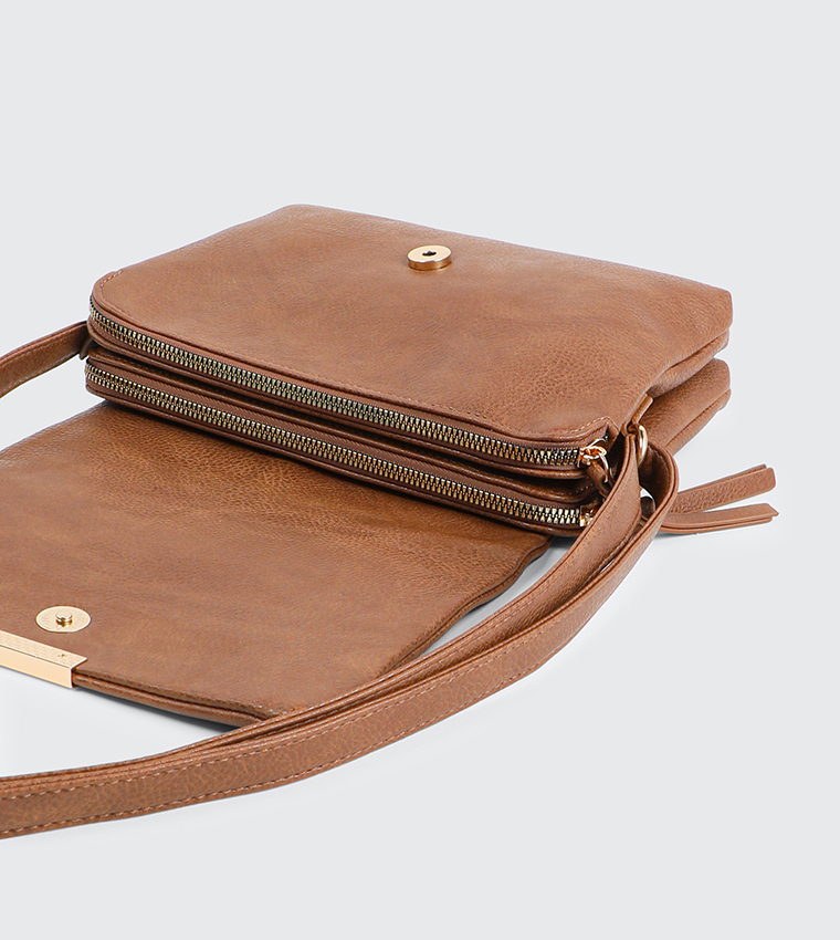 Textured Crossbody Bag