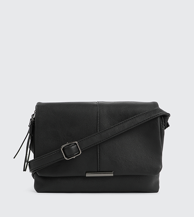 Textured Crossbody Bag