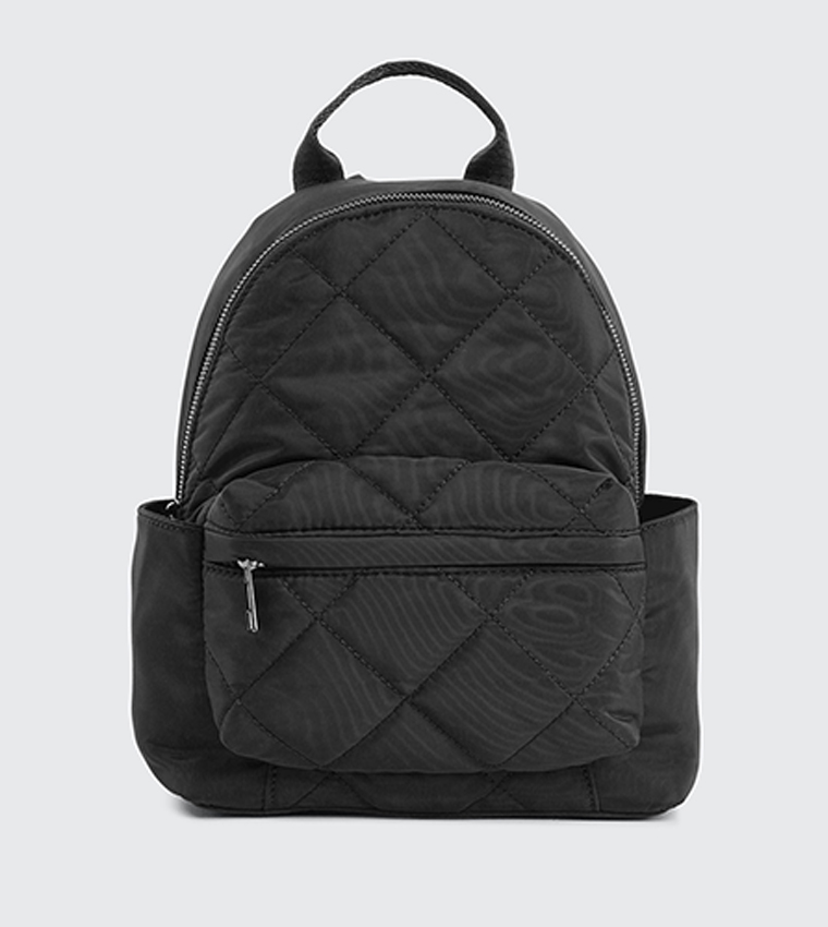 ardene mini backpack with Removable Plushie Ardene Quilted Woven Mini Backpack