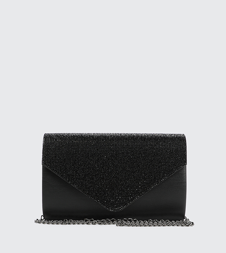 Embellished Envelope Clutch
