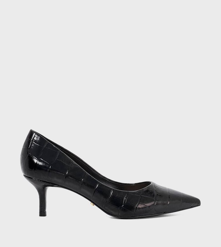 ARIANNA Textured Pointed Toe Pumps