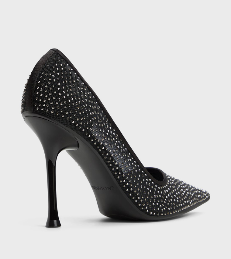 ARIIES Embellished Pointed Toe Pumps