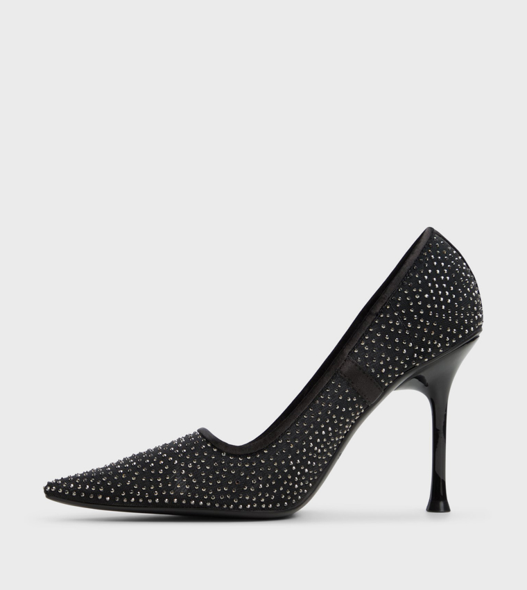 ARIIES Embellished Pointed Toe Pumps