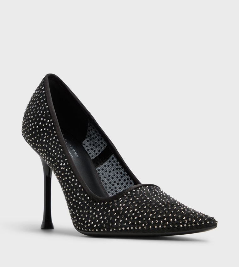 ARIIES Embellished Pointed Toe Pumps