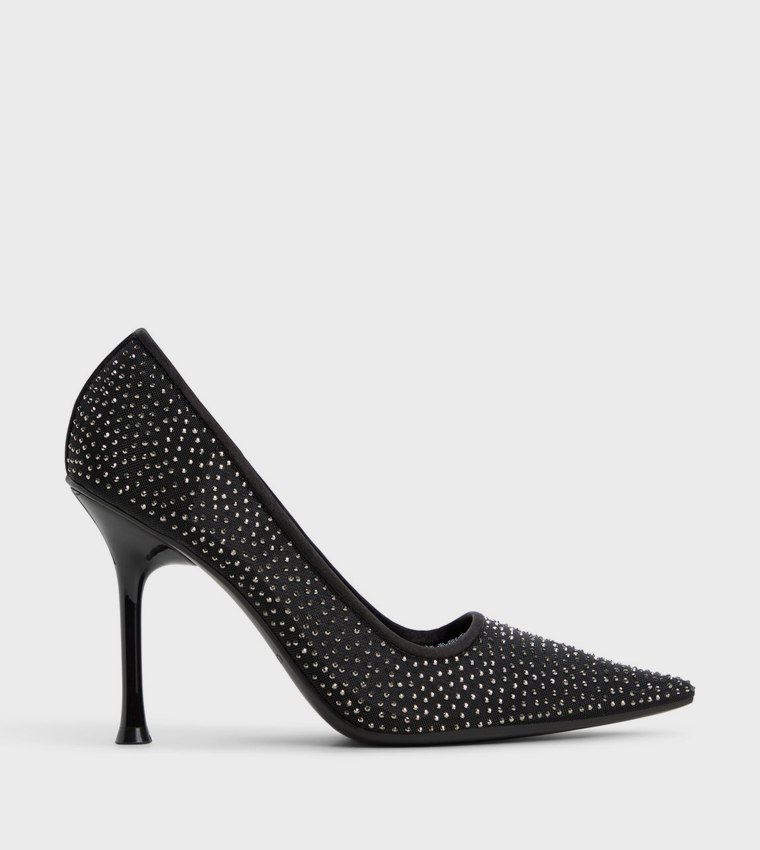 ARIIES Embellished Pointed Toe Pumps