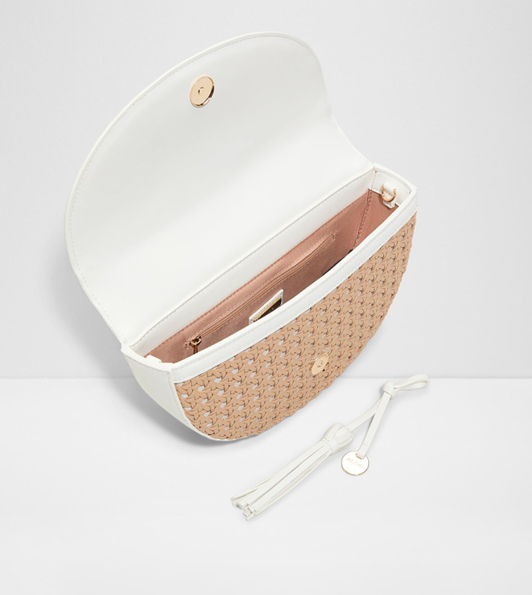 ARINELLA Straw Top Handle Bag