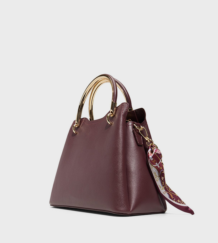 ARRAYAN Textured Satchel Bag