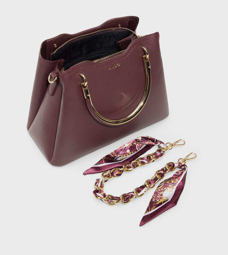 ARRAYAN Textured Satchel Bag