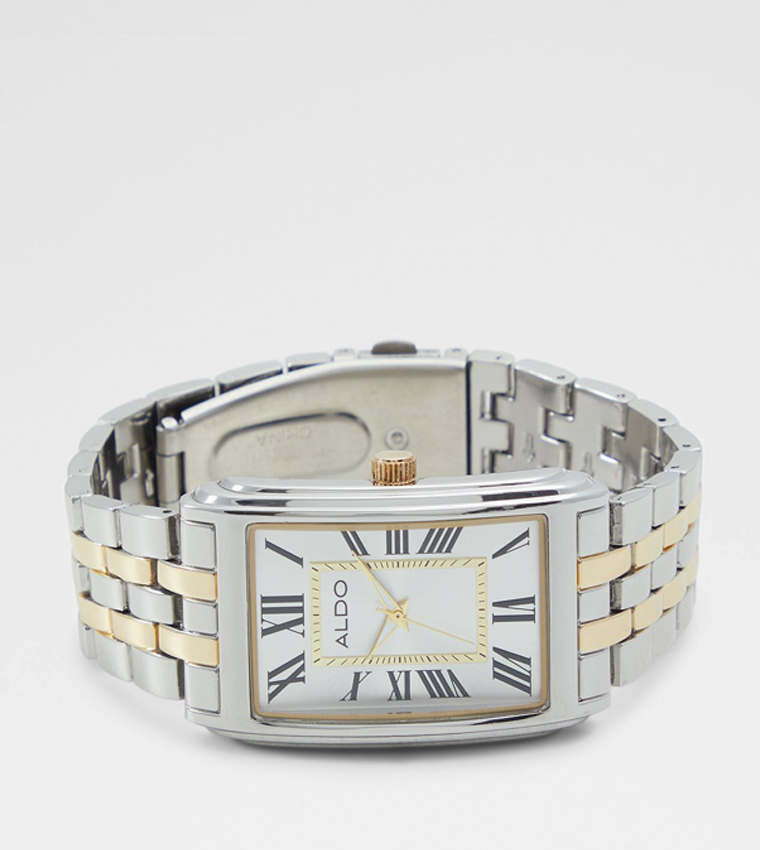 ASHCOTT Silver Dial Analog Watch