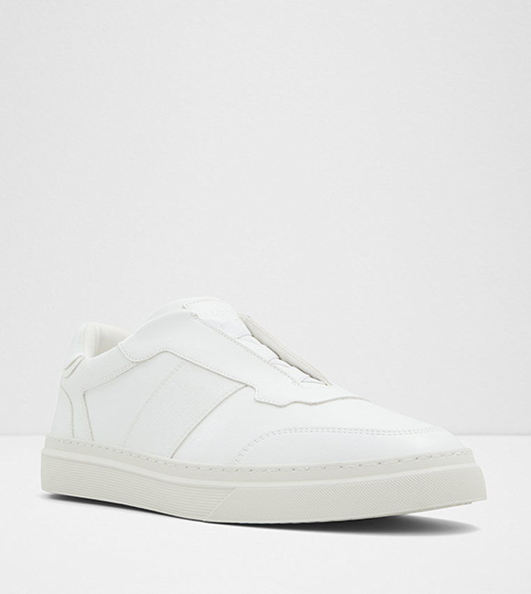 Aldo white slides top