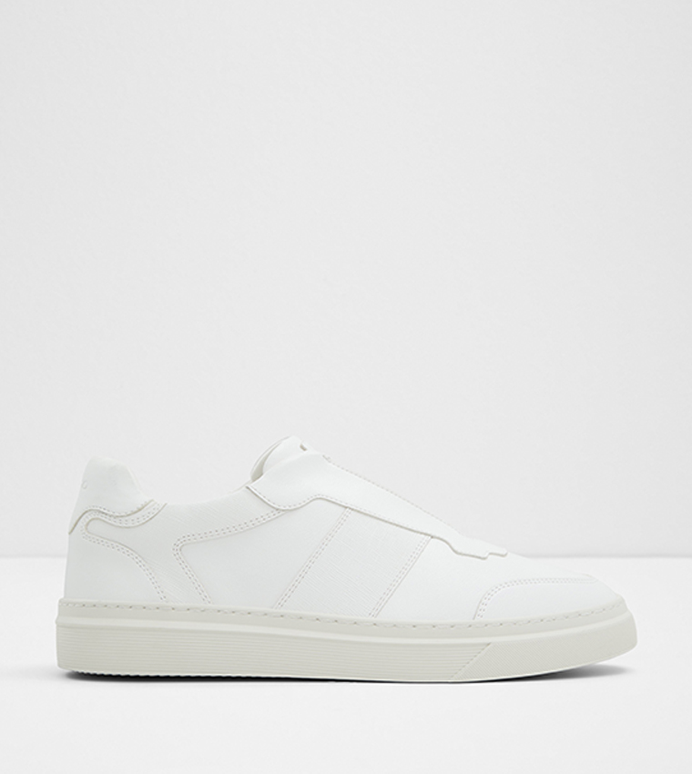 Aldo white leather shoes online