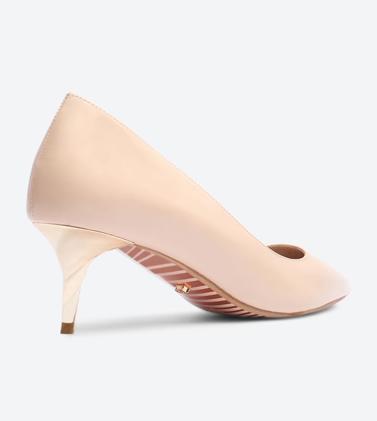 Blush kitten 2025 heel pumps