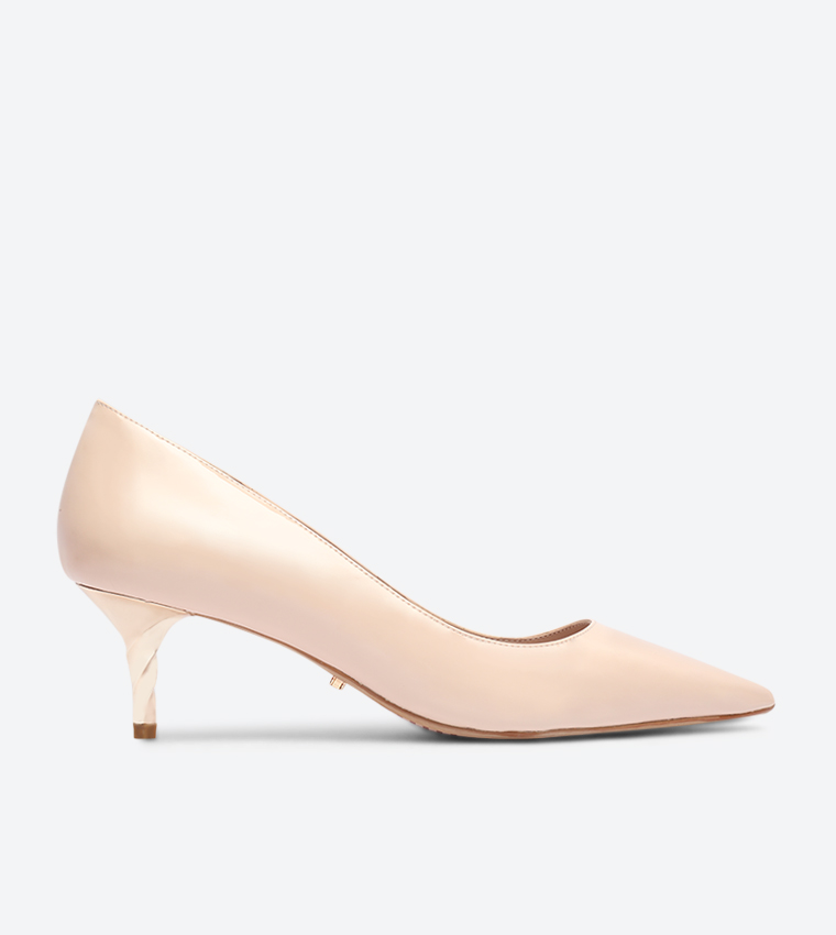 Blush kitten 2025 heel pumps