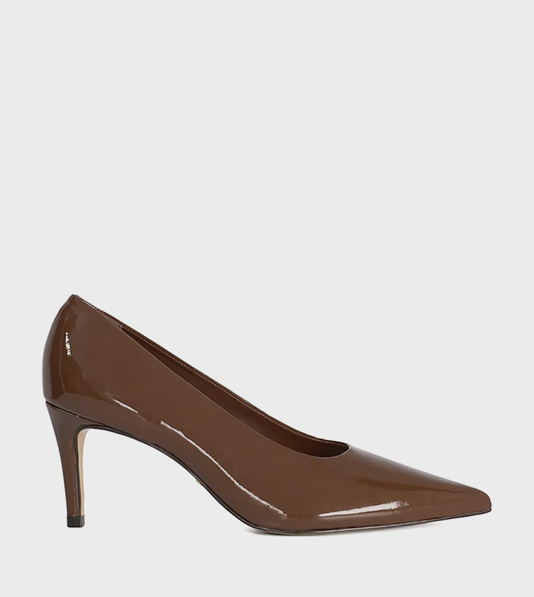 ASPIRING Glossy Pointed Toe Pumps