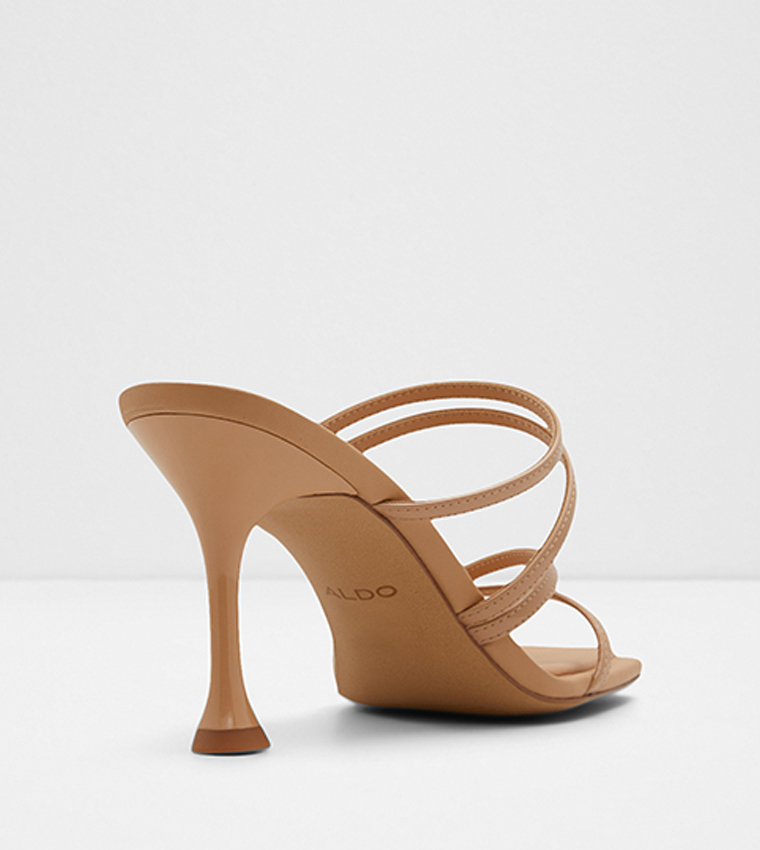 ASTAYA Solid Stiletto Heel Sandals