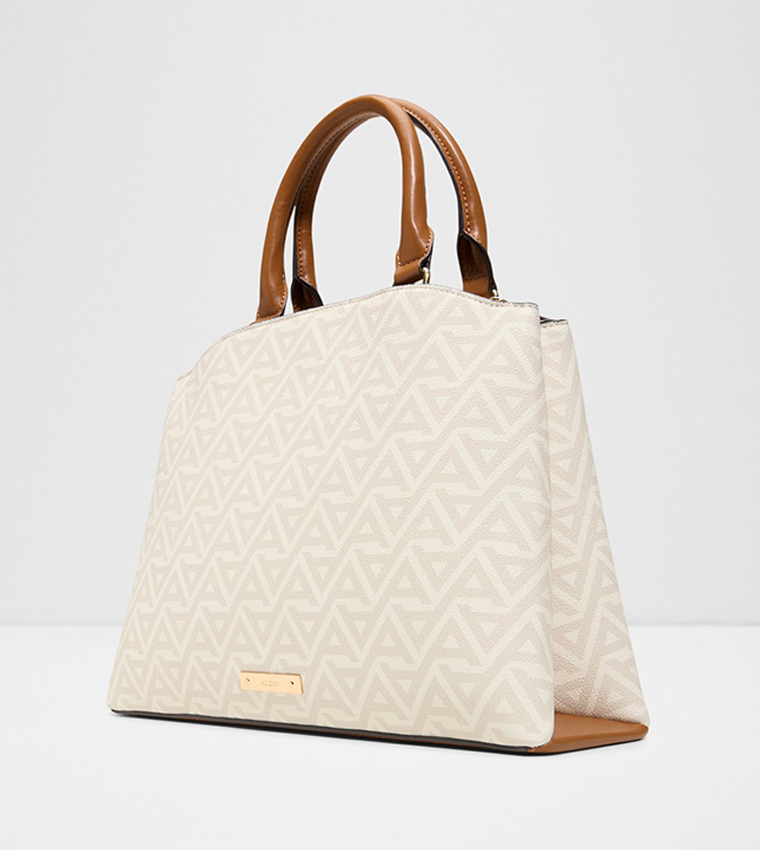 ASTRAEI Logo Printed Satchel Bag