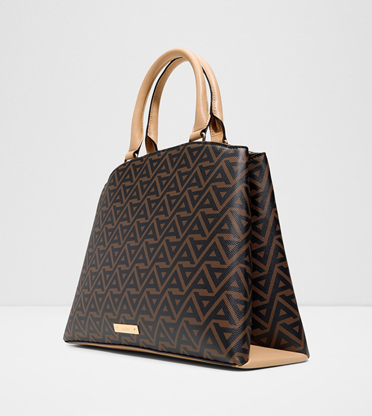 ASTRAEI Logo Printed Satchel Bag