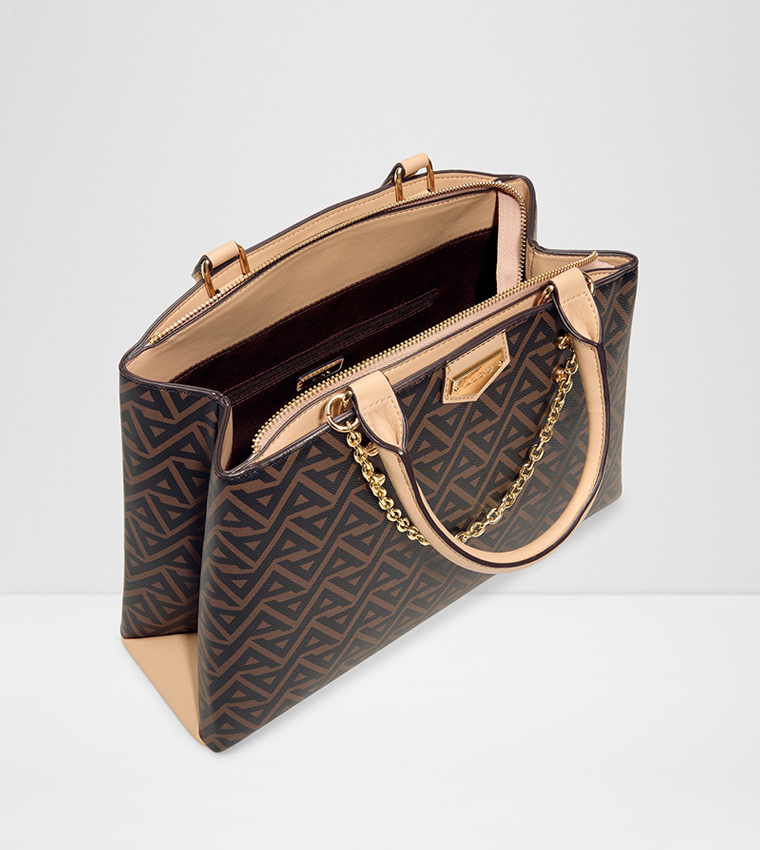 ASTRAEI Logo Printed Satchel Bag