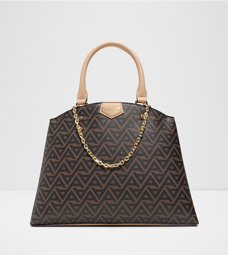 ASTRAEI Logo Printed Satchel Bag