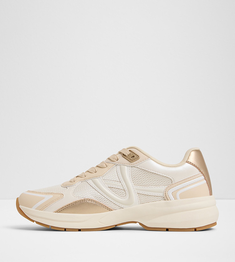 ASTRAYA Color Block Lace Up Sneakers