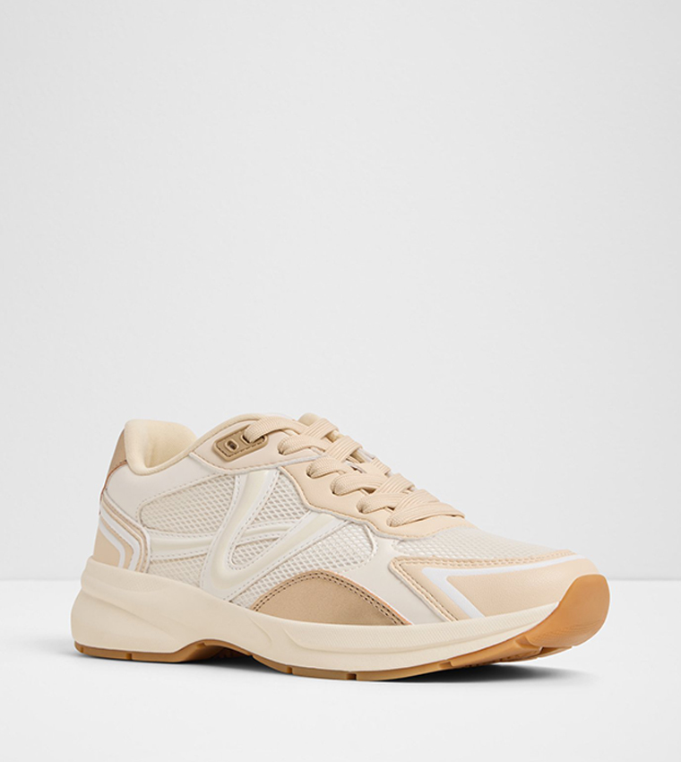 ASTRAYA Color Block Lace Up Sneakers