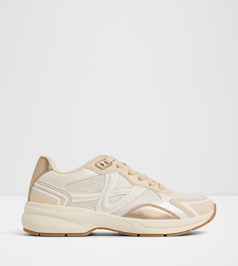 ASTRAYA Color Block Lace Up Sneakers