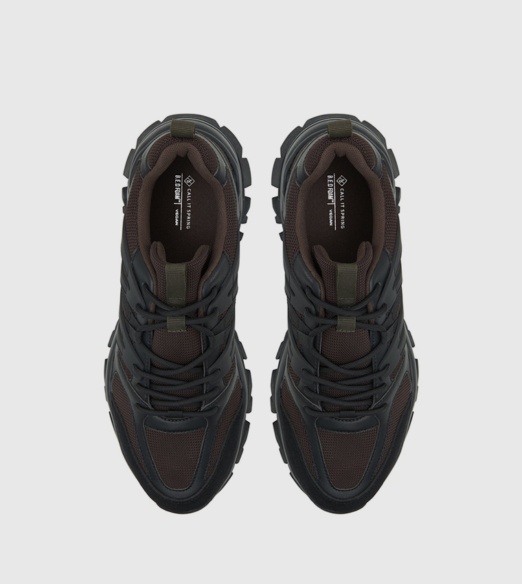 ATOMIC Lace Up Chunky Sneakers