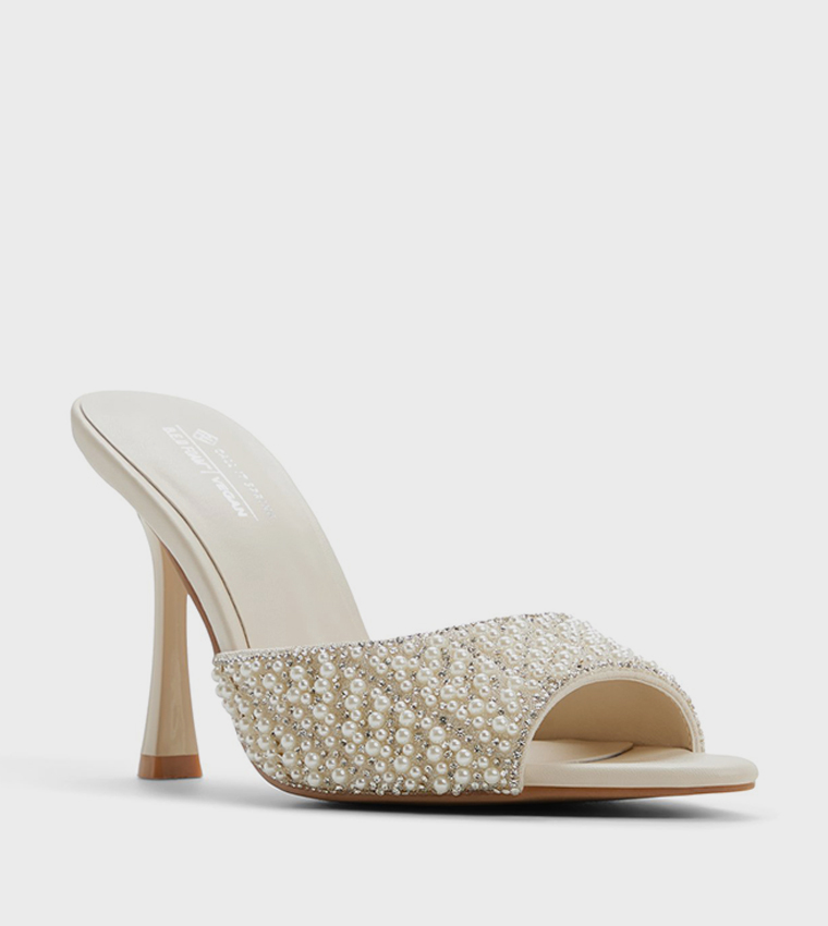 AUDREEY Embellished Heel Sandals