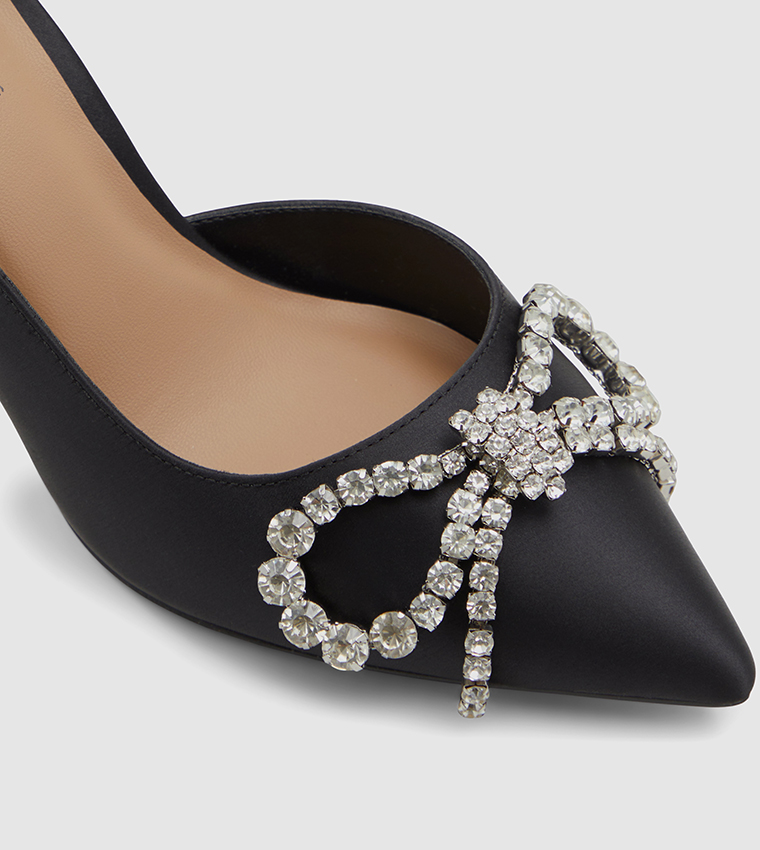 AURAH Embellished D'Orsay Pumps