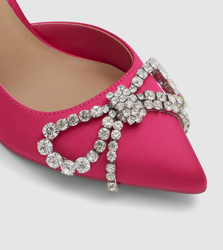 AURAH Embellished D'Orsay Pumps