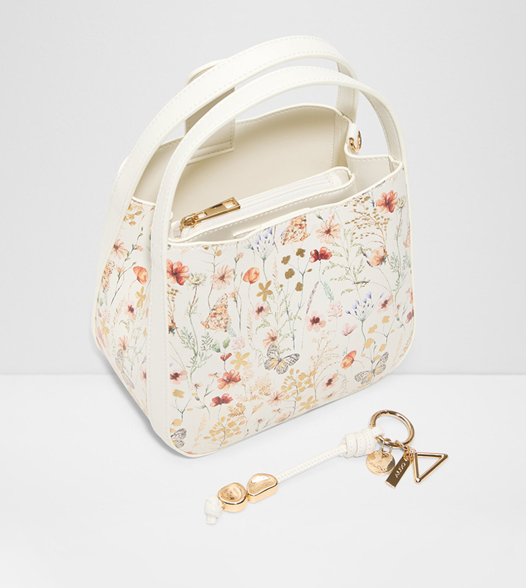 AVIMA Floral Printed Handheld Bag