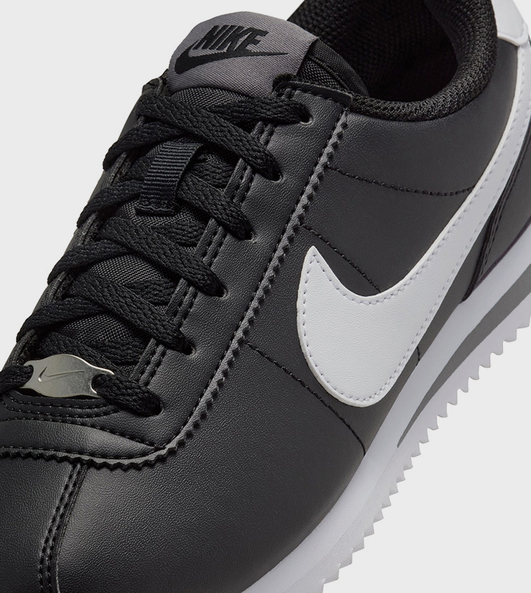 CORTEZ Logo Detail Lace-Up Sneakers