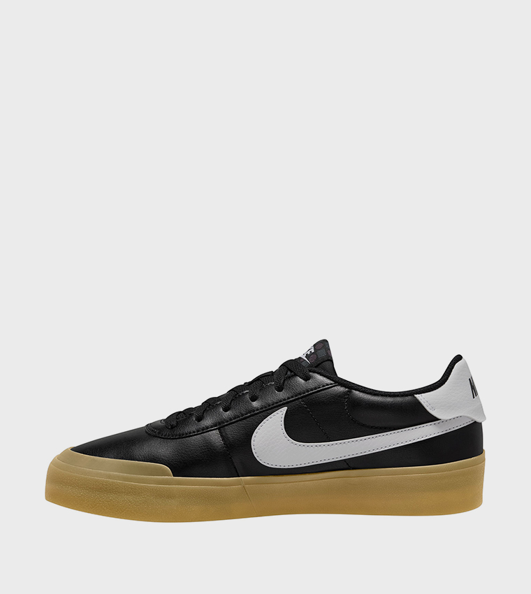 COURT SHOT Lace Up Sneakers