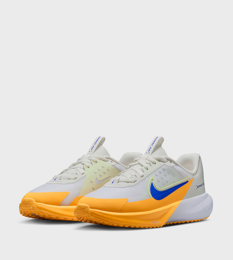 SONIC FLY Color Block Lace-Up Shoes