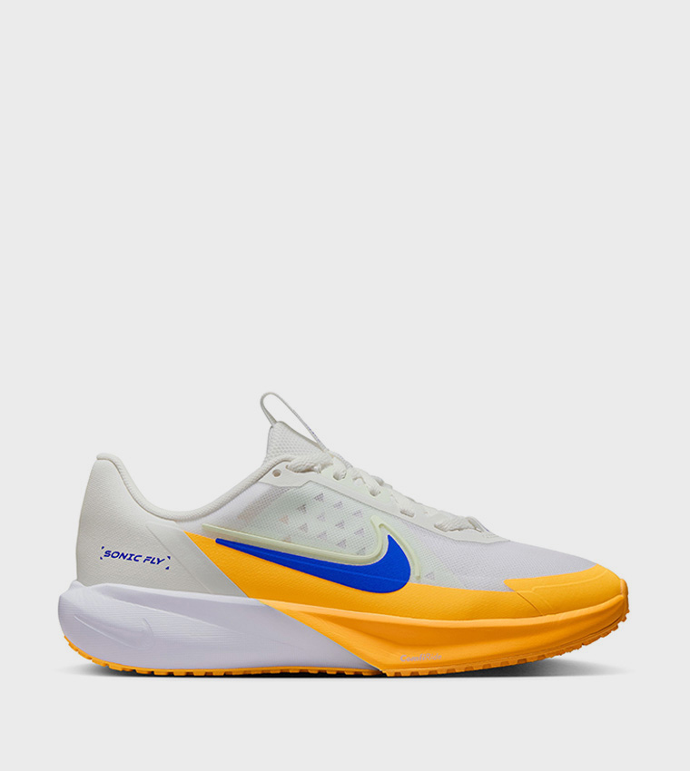 SONIC FLY Color Block Lace-Up Shoes